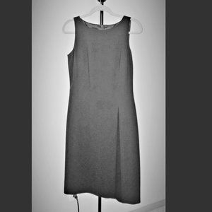 Anne Taylor dress w/ pleated flair inlay. Perfect Little Black Dress!